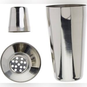 NIB WINCO Stainless Steel 3-Piece Cocktail Shaker 🥂